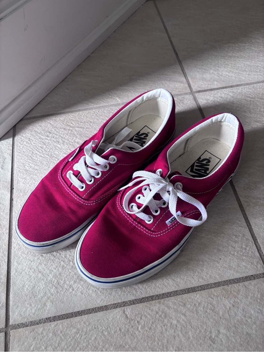 Vans Authentic Canvas Sneakers - Tango red